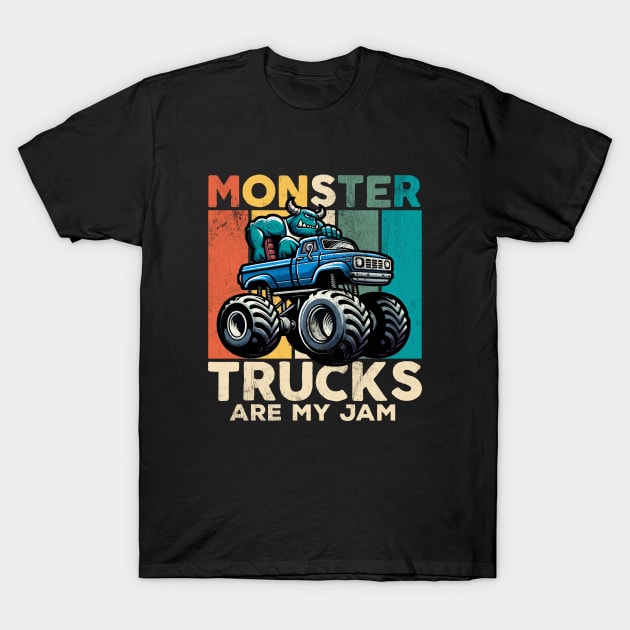 Monster Trucks Are My Jam T-Shirt by DetourShirts